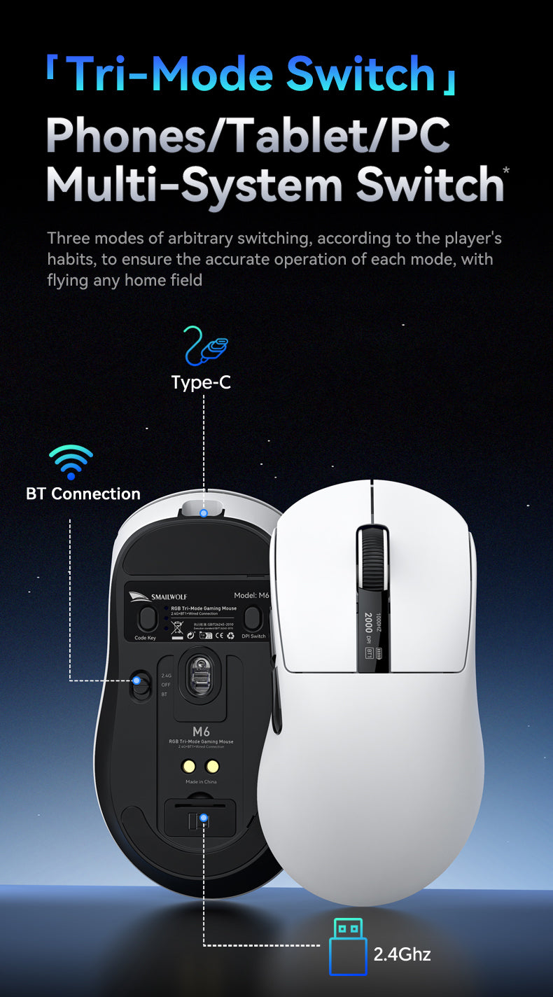 Smailwolf M6 Wireless Mouse