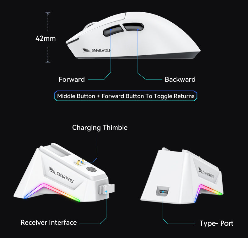 Smailwolf M6 Wireless Mouse