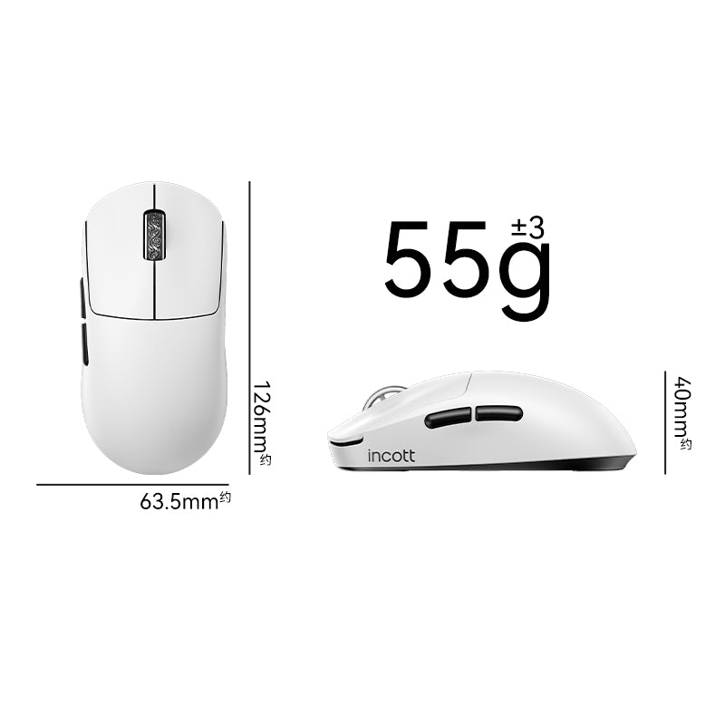 Incott G23 V2 Hot Swap Wireless Mouse