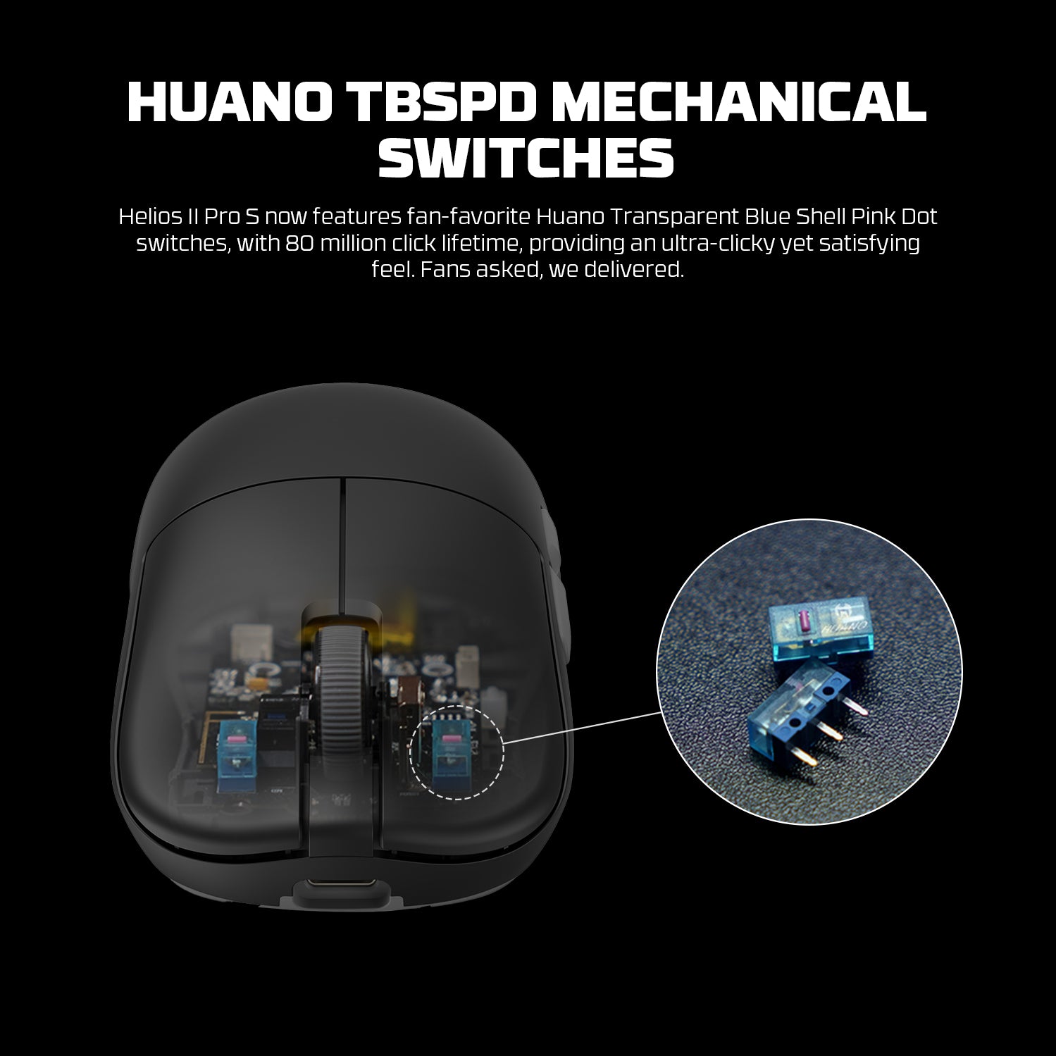 Fantech Helios II Pro S XD3V3 4K8K Kablosuz Mouse