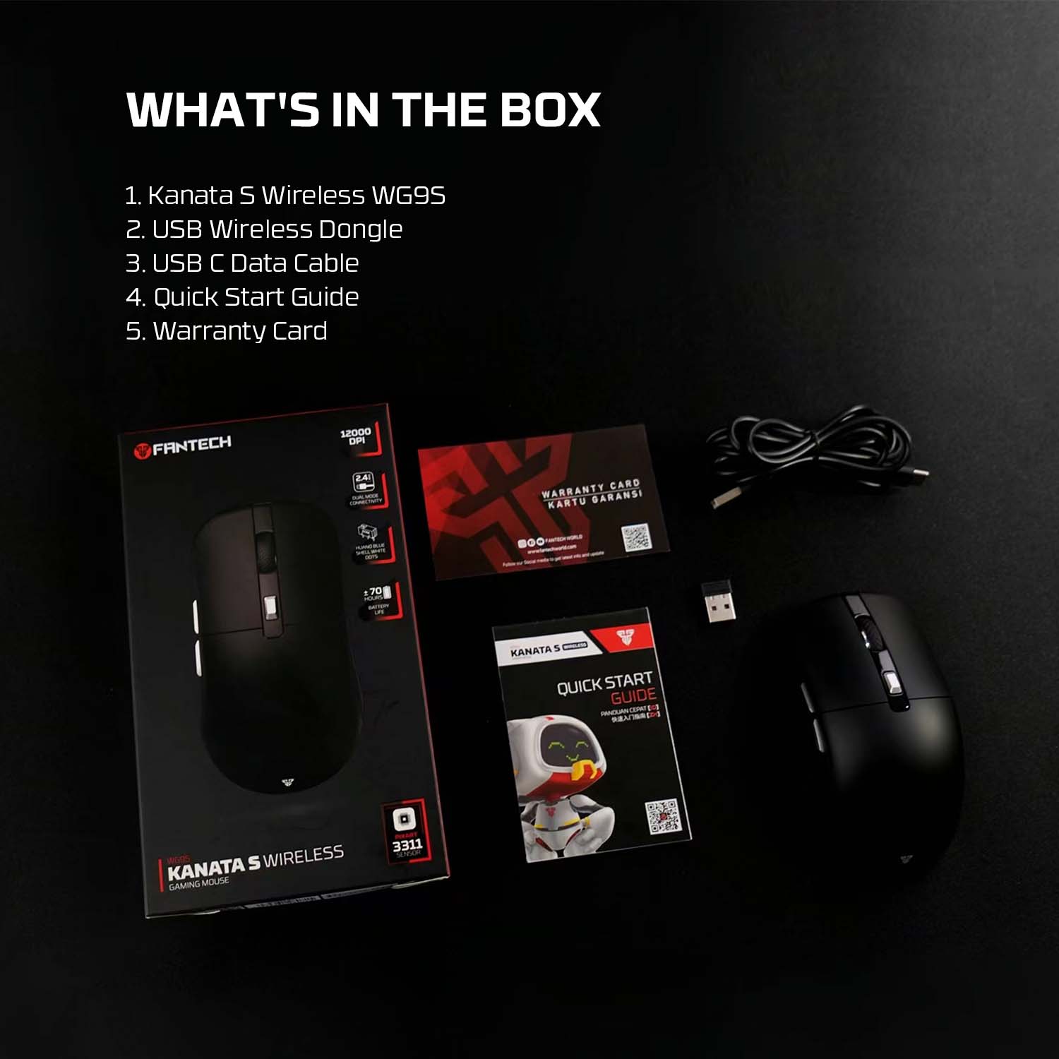 Fantech Kanata S Wireless WG9S