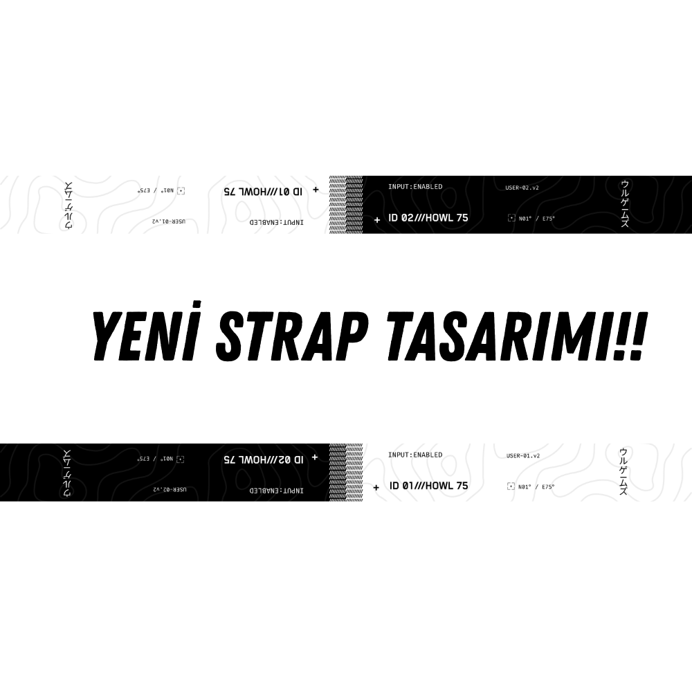 Ulugames Howl 75 Manyetik Switch Klavye