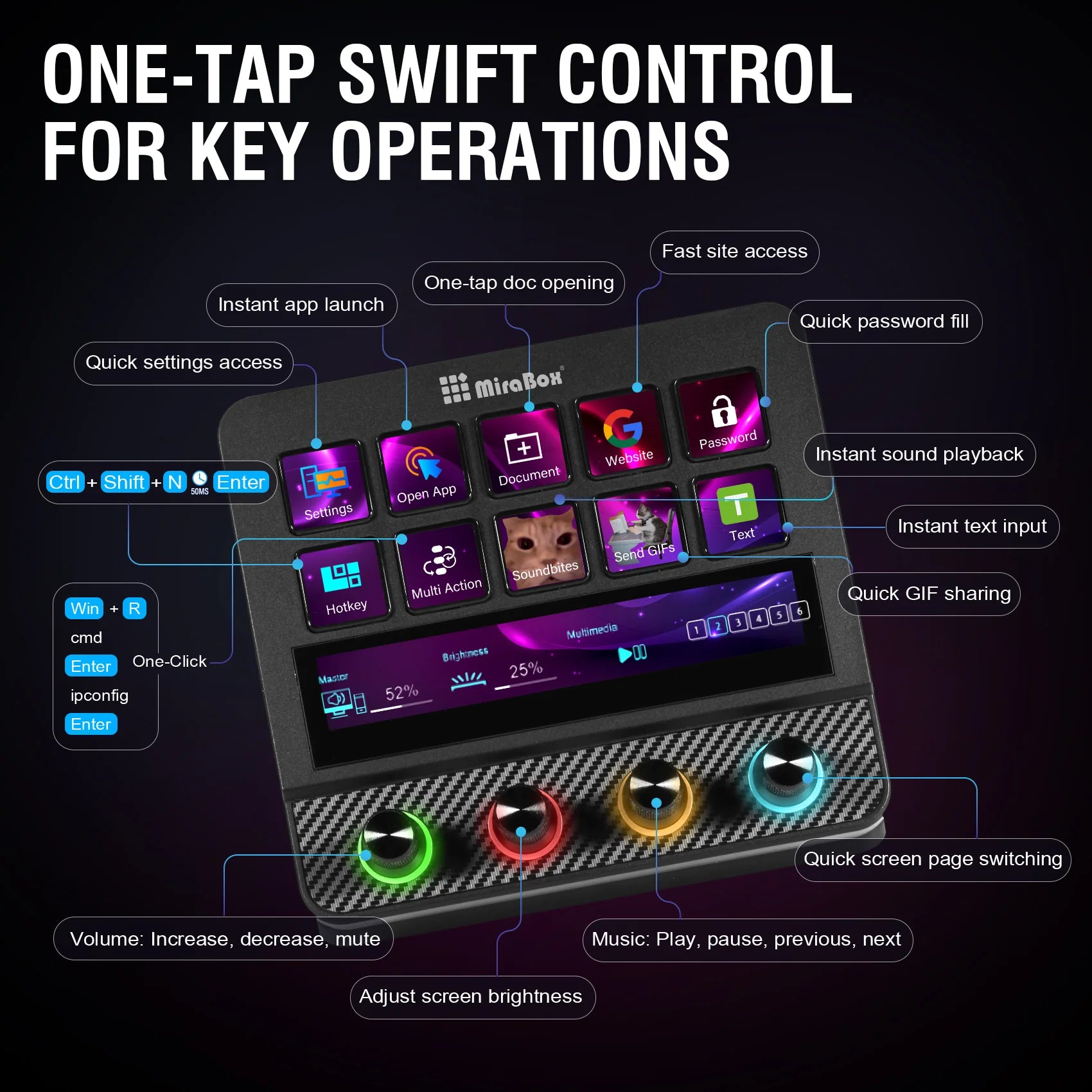 MiraBox N4 Pro Stream Deck