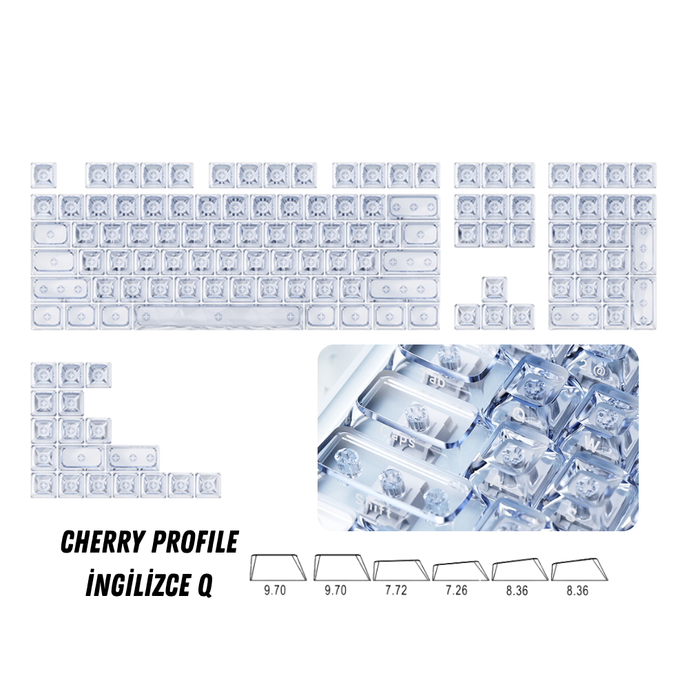 Ulugames Ice Soul Keycap