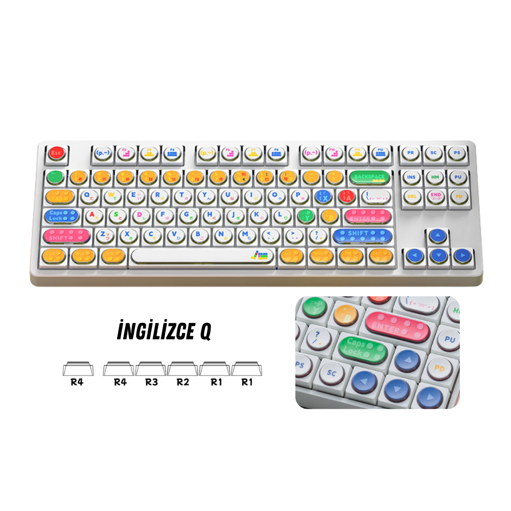 Ulugames Jumping Building Blocks Keycap