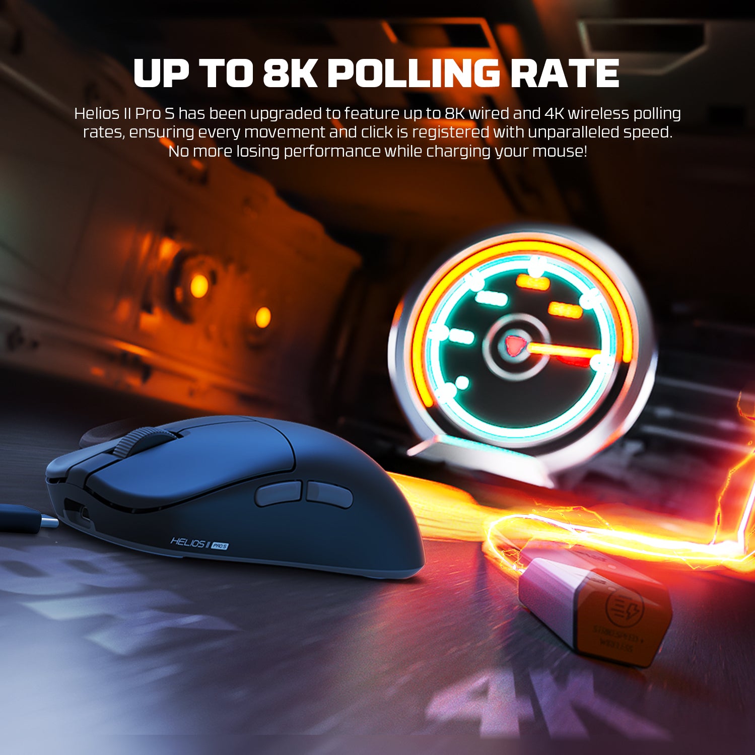 Fantech Helios II Pro S XD3V3 4K8K Kablosuz Mouse