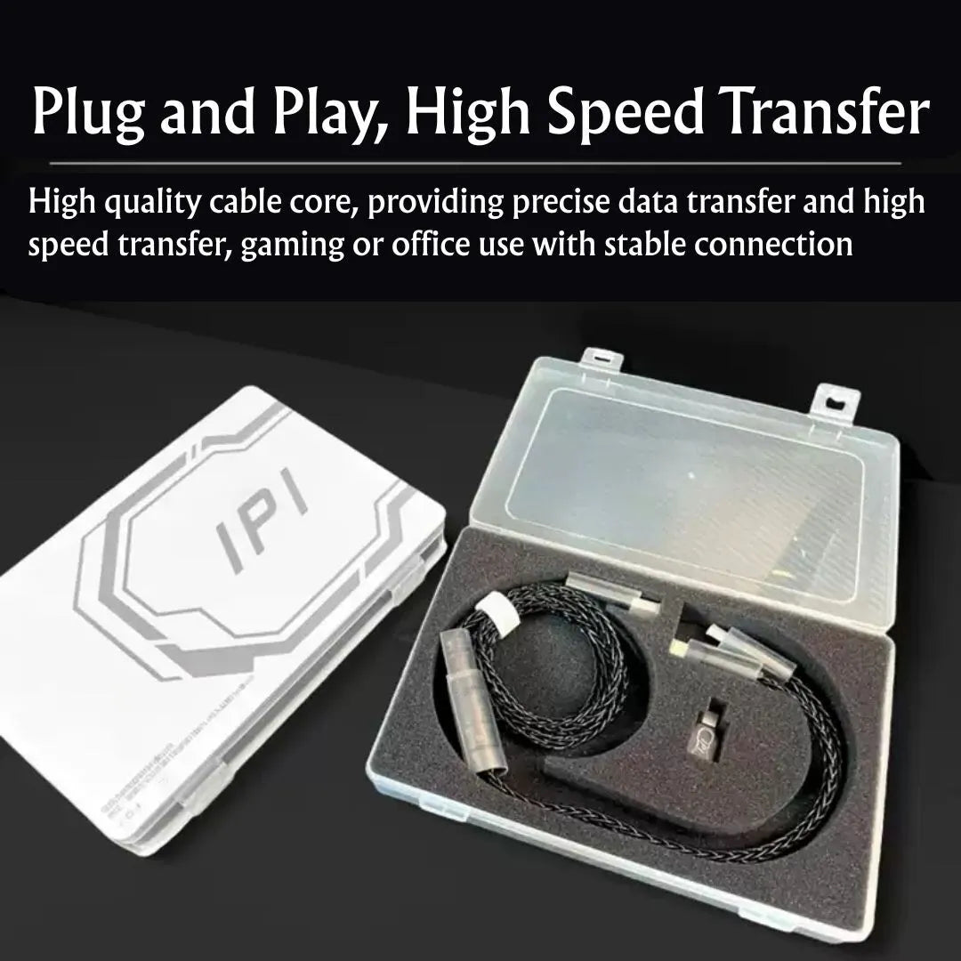 Ipi Çift Başlı 8000Hz Usb Kablo