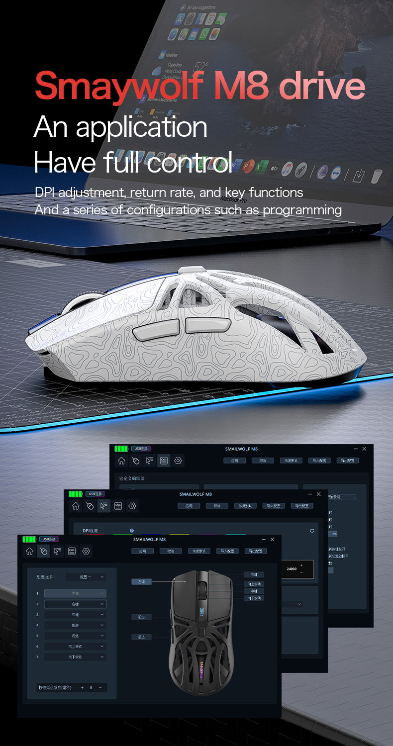 Smailwolf M8 Wireless Mouse