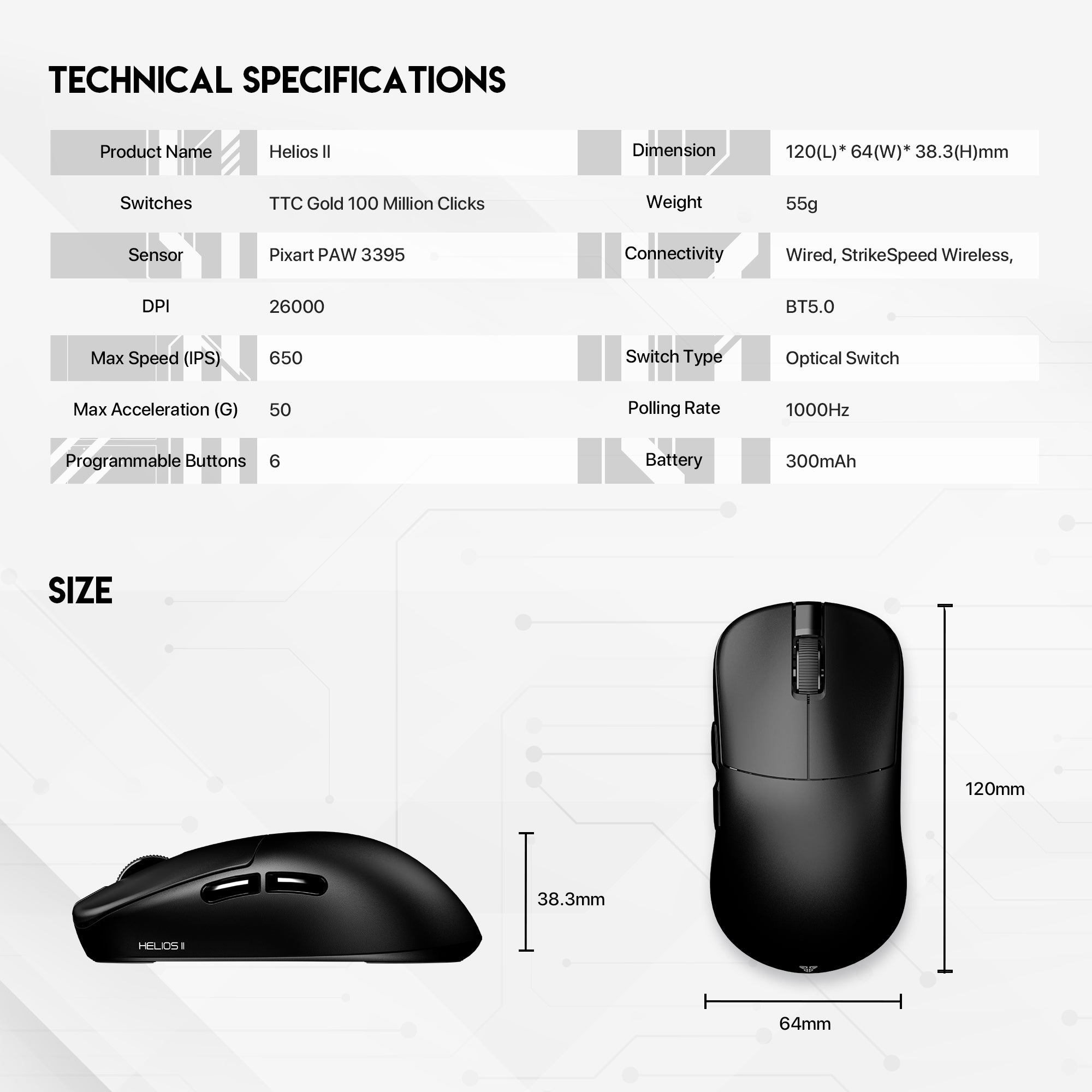 Fantech Helios II XD3v3 1K