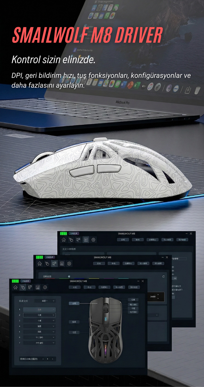 Mailwolf Mouse Smailwolf M8 Wireless Mouse