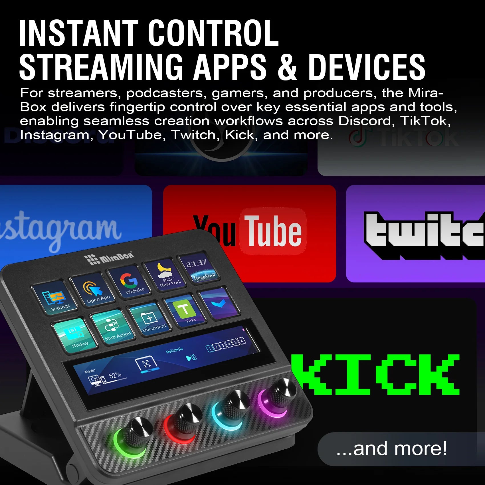 MiraBox N4 Pro Stream Deck