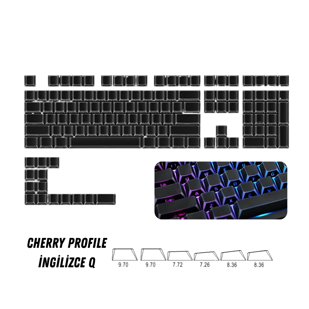 Ulugames Folded Shadow Keycap