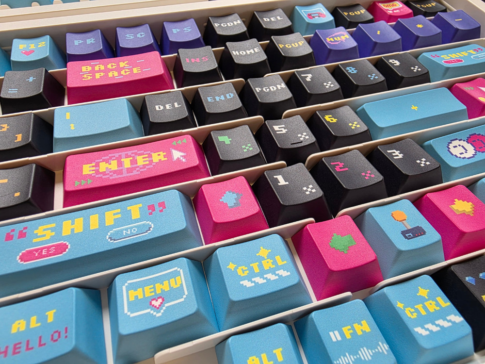 Ulugames Pixel Arcade Keycap
