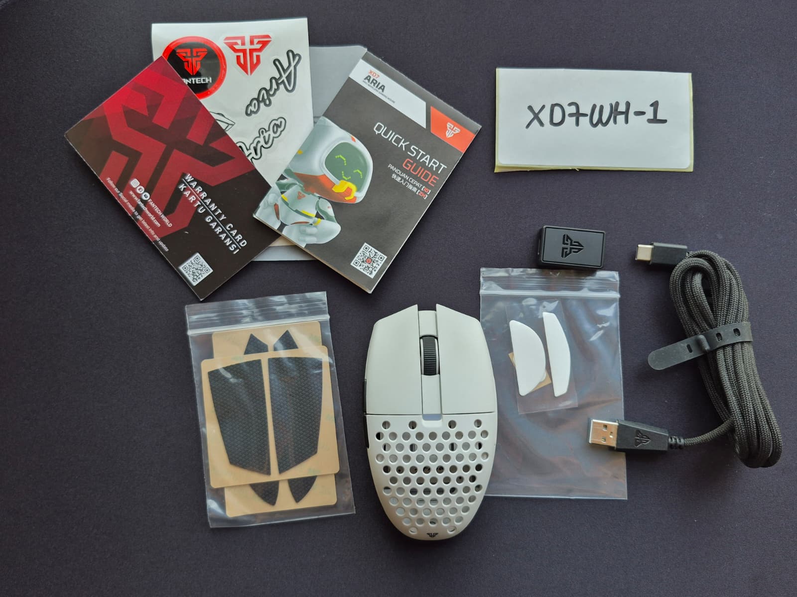 Fantech Aria XD7 [Outlet] Wireless Mouse Beyaz (xd7wh-1)