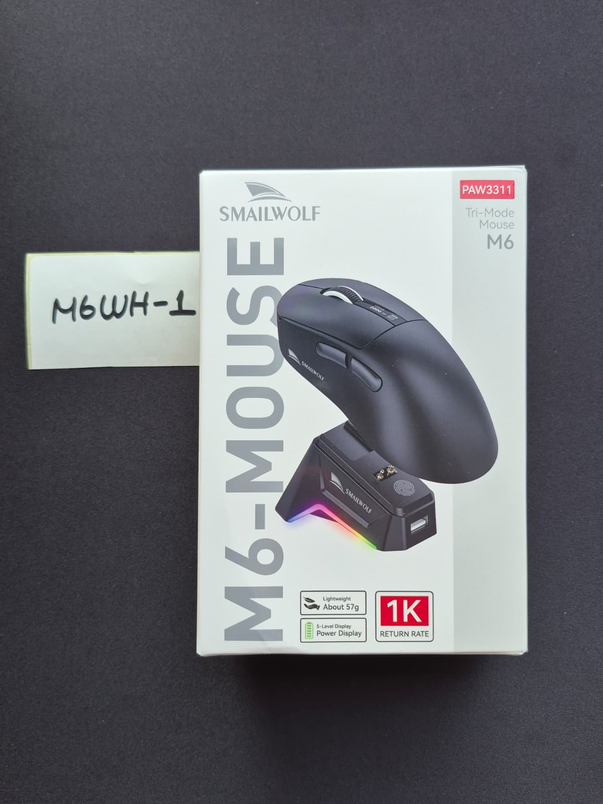 Smailwolf M6 [Outlet] Wireless Mouse Beyaz (m6wh-1)