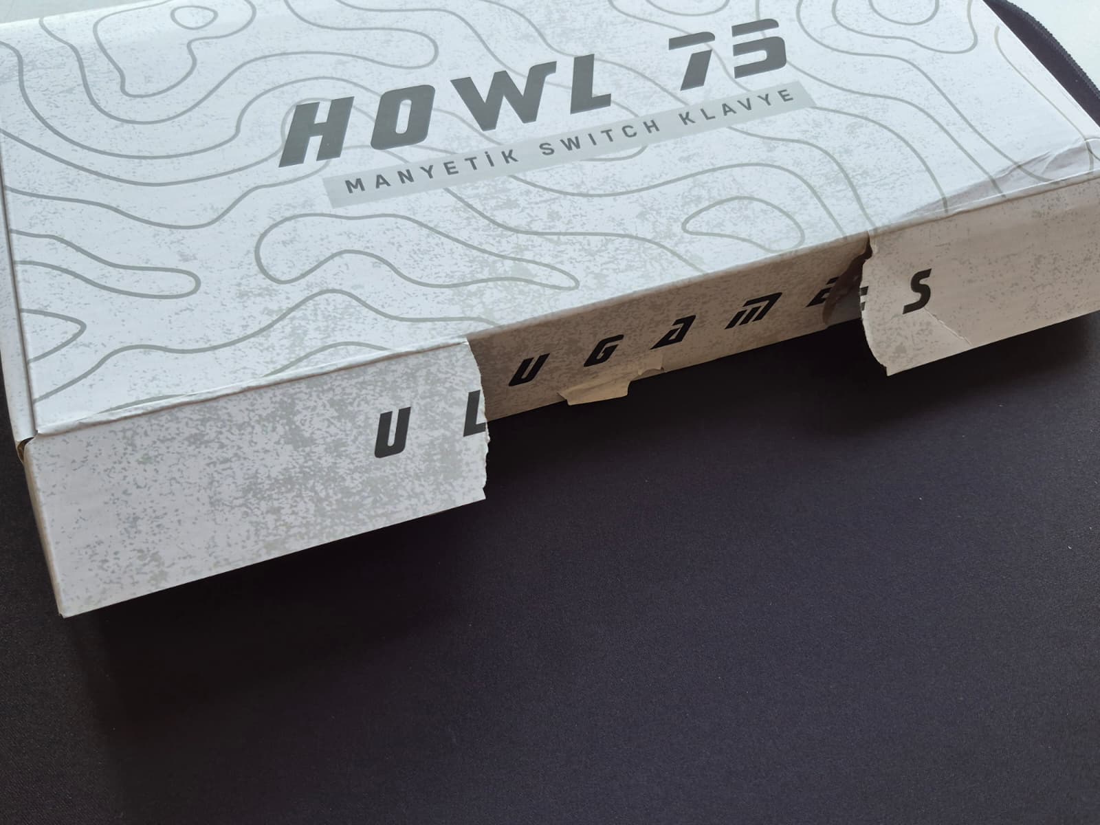 Ulugames Howl 75 [Outlet] Manyetik Switch Klavye Beyaz (howlwh-1)
