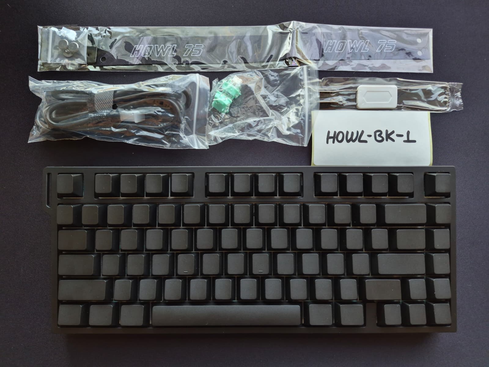 Ulugames Howl 75 [Outlet] Manyetik Switch Klavye Siyah (howl-bk-1)
