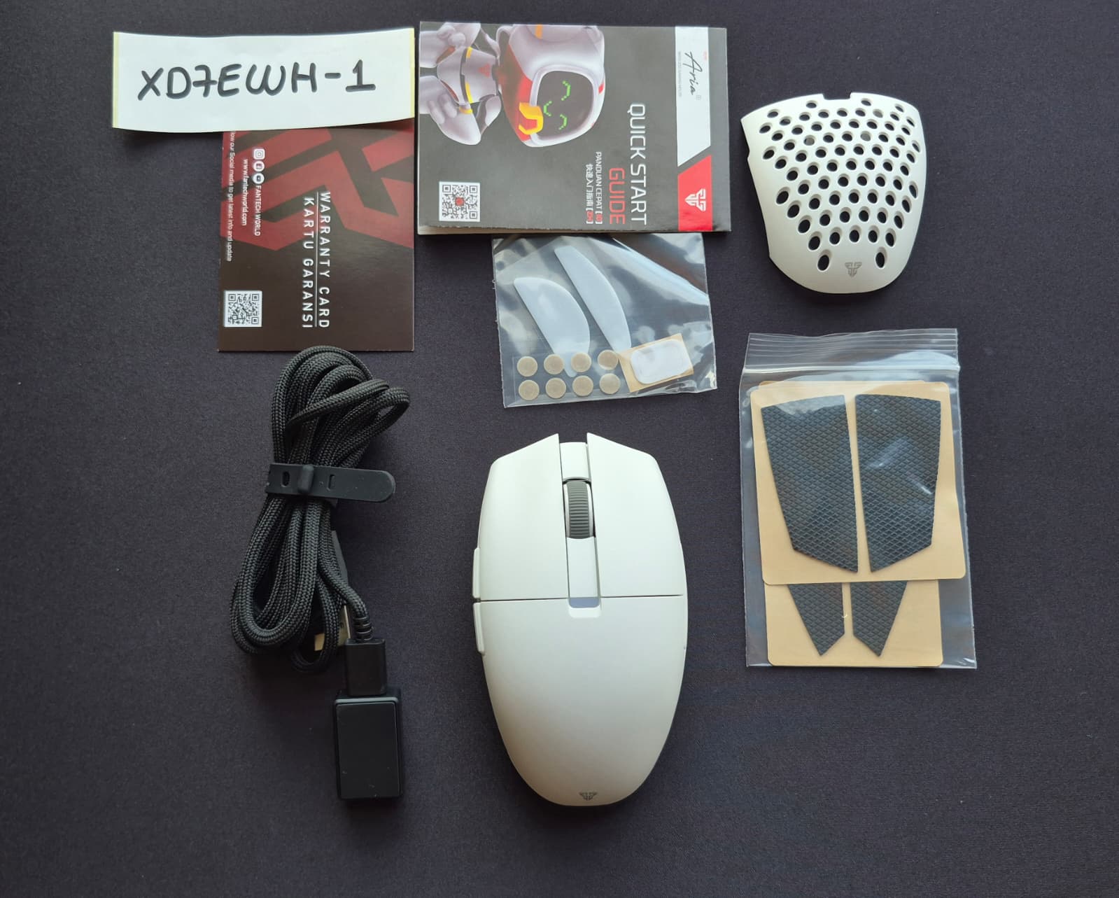 Fantech Aria XD7E [Outlet] Wireless Mouse Beyaz (xd7ewh-1)