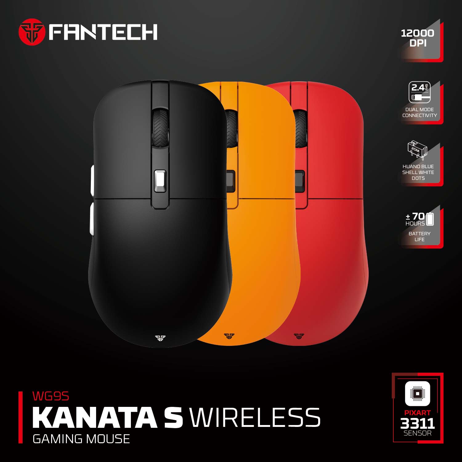 Fantech Kanata S Wireless WG9S